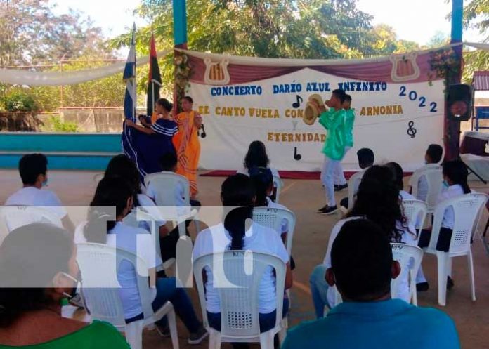 Concierto de coros Darío el azul infinito en Nandaime