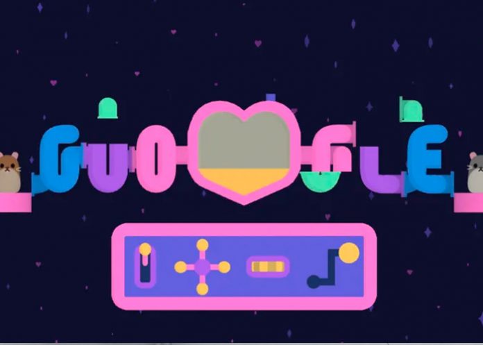 Google estrena doodle interactivo por día del amor y la amistad