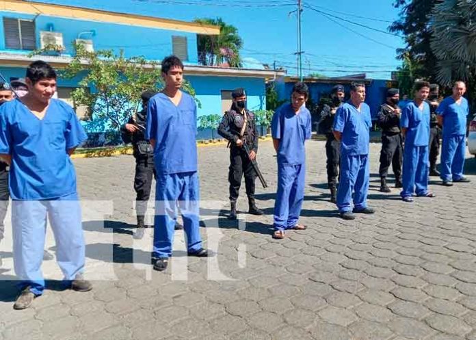 Sujetos señalados de peligrosos delitos puestos tras las rejas en Masaya