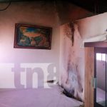 En Juigalpa, Chontales cuarto de segundo piso de una vivienda toma fuego Gracias al actuar de bomberos de Juigalpa, el incendio no pasó a más