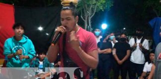 Jóvenes de Diriomo realizan batalla de “Free Style” en homenaje a Sandino