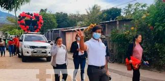 Nuevas calles adoquinadas en el barrio Julio Ramón Milller en Somoto