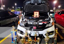 AlMA realiza exhibición de autos y motos modificados en Managua Exhibición de autos modificado en el estadio de beisbol Managua