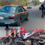 Accidente de tránsito en Juigalpa deja dos lesionados Accidente de tránsito en Juigalpa deja dos lesionados