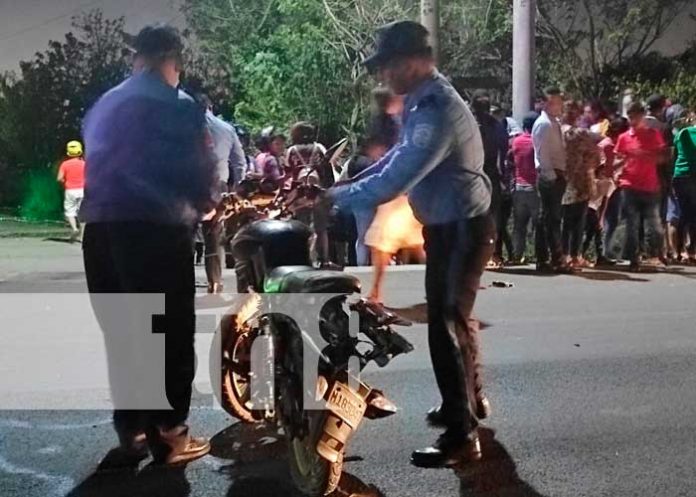 Motociclista fallece al perder el control de su motocicleta en Managua