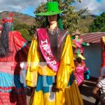 Realizan festival de gigantonas en Santa Lucía, Boaco