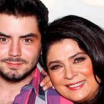 Victoria Ruffo y su hijo bailan igual Victoria Ruffo y su hijo bailan igual