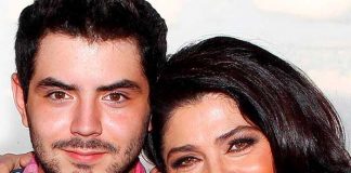 Victoria Ruffo y su hijo bailan igual