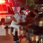 Choque entre dos motocicletas deja dos lesionados en Juigalpa Choque entre dos motocicletas deja dos lesionados en Juigalpa