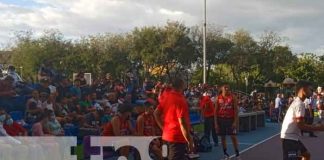 Realizan VII torneo de baloncesto en el Parque Luis Alfonso, Managua