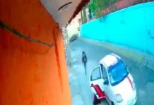 Asaltada y volando, así resultó una muchacha en México ¡VIDEO! Asalto en México