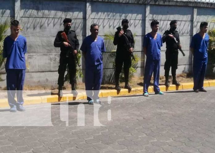 Policía Nacional captura a cinco delincuentes de peligrosidad en Boaco