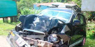 Cuatro lesionados en accidente de tránsito en Bluefields