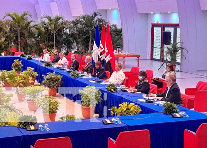 Nicaragua recibe a la delegación de la Federación de Rusia