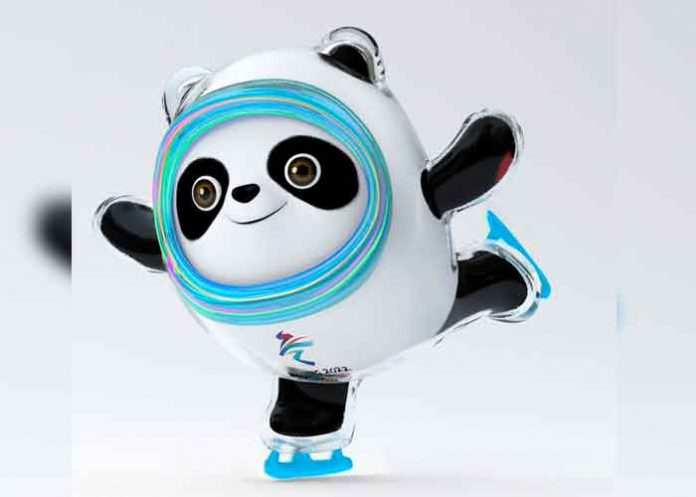 La mascota está lista para los Juegos Olímpicos de Invierno