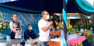 Inauguran año lectivo 2022 en el tecnológico Hugo Chávez en Managua