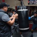 Caballero: «No queremos que la pelea se vaya a los jueces» marcos, caballero, entrenamiento, román, gonzález,