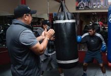Caballero: «No queremos que la pelea se vaya a los jueces» marcos, caballero, entrenamiento, román, gonzález,