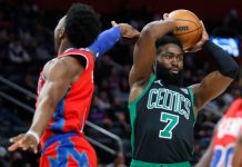 Los Celtics baten a los Pistons siguen disparados en la NBA celtics, nba, jaylen, brown,
