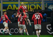 Doblete de Giroud decide para el Milan el derbi ante el Inter milan, inter, derby, madonina, futbol,