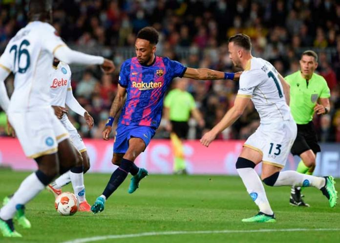 Pierre-Emerick pierre, emerick, aubameyang, barcelona, nápoles,