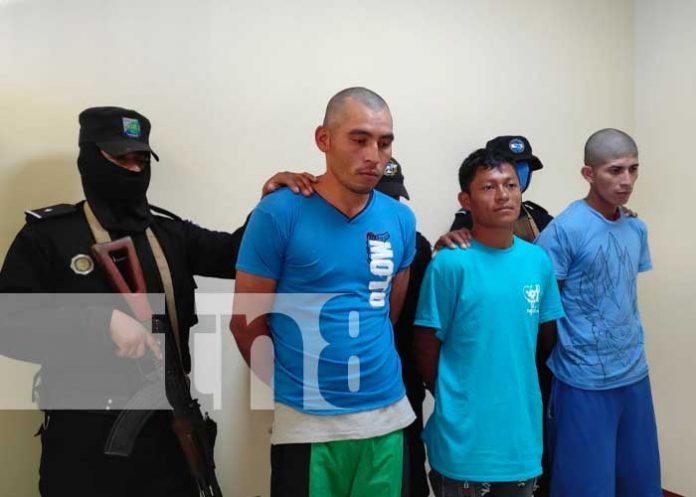 Detenidos por la Policía Nacional en el Triángulo Minero