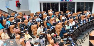 Sesión parlamentaria en la Asamblea Nacional de Nicaragua