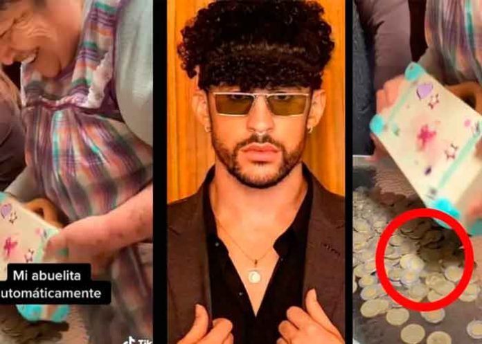 ¡Alcahueta! Abuelita da sus ahorros a su nieta para concierto de Bad Bunny