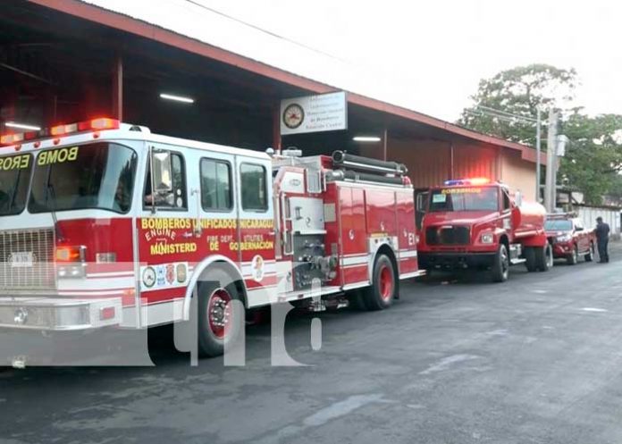 Nuevas unidades bomberiles para estación en Tecolostote, Chontales