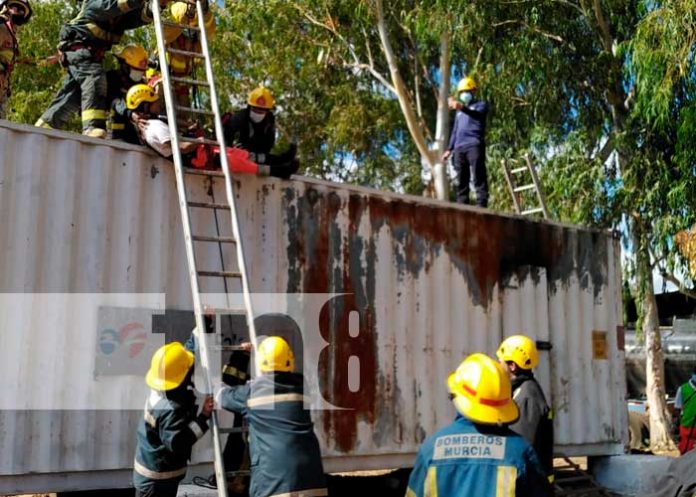 Capacitación para bomberos en Nicaragua