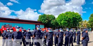 Bomberos de nuevos ingresos en Nicaragua