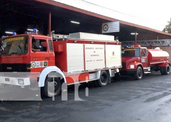 Nuevas unidades de bomberos para San Sebastián de Yalí, en Jinotega