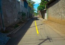 Cuatro nuevas calles asfaltadas para el barrio Waspán Norte, Managua Nuevas calles en Waspán Norte, Managua