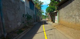 Nuevas calles en Waspán Norte, Managua