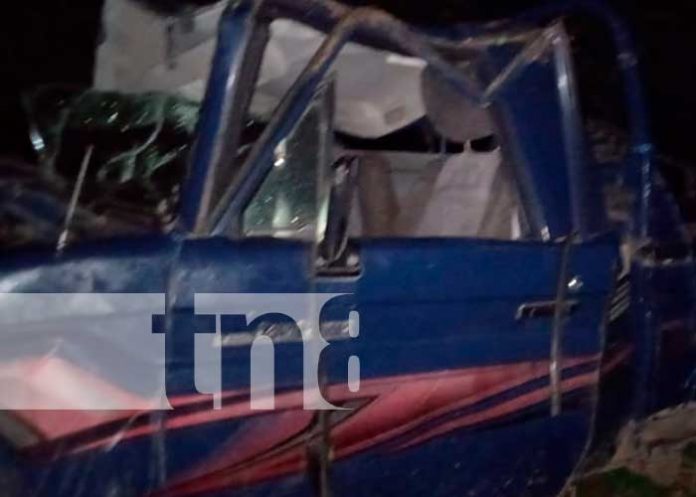 Accidente de tránsito con camioneta en Matiguás