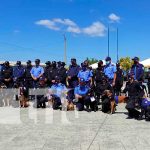 Graduación policial con la técnica canina en Nicaragua