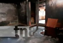 Con una mano adelante y otra atrás queda anciana tras incendio en Managua Resultados de voraz incendio en una casa de la Colonia Nicarao, Managua