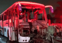 Al menos un muerto y 42 heridos tras explosión de autobús en China