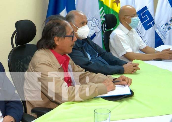 Conferencia de prensa del CNU en Nicaragua