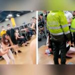 ¡Indignante! Mujer fue golpeada por un hombre en un gimnasio de Colombia ¡Indignante! Mujer fue golpeada por un hombre en un gimnasio de Colombia