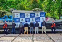 Armada de Colombia incauta 4 toneladas de cocaína en semisumergible Armada de Colombia incauta 4 toneladas de cocaína en semisumergible