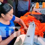 Margarita Reyes, protagonista destacada del INATEC en Nicaragua Protagonista de educación técnica en Nicaragua con su negocio de confección