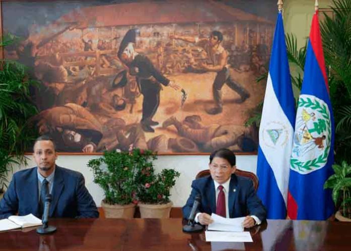 Embajador de Belice presenta copias de estilo ante Nicaragua