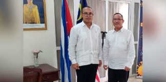 Embajador de Nicaragua en Cuba visita la embajada de Malasia