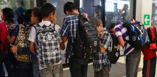 La deportación de niños al norte de Centroamérica incremento un 92%