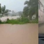 Lluvias desbordan ríos en tres departamentos de Honduras