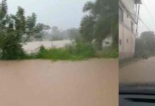 Lluvias desbordan ríos en tres departamentos de Honduras