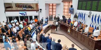 Presidente de la Duma Estatal de Rusia con la Asamblea de Nicaragua
