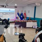 ENACAL presenta Mapa Interactivo de agua y saneamiento en Nicaragua Autoridades de ENACAL, ANA y Nuevo FISE en Nicaragua