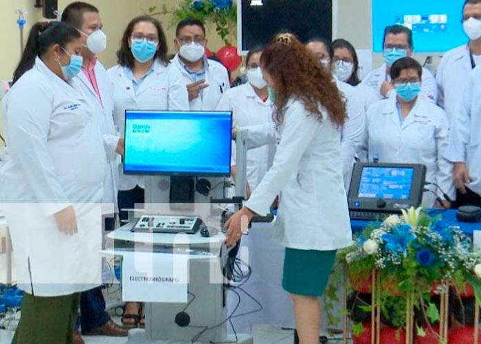 Entrega de equipos para fortalecer la salud en Nicaragua